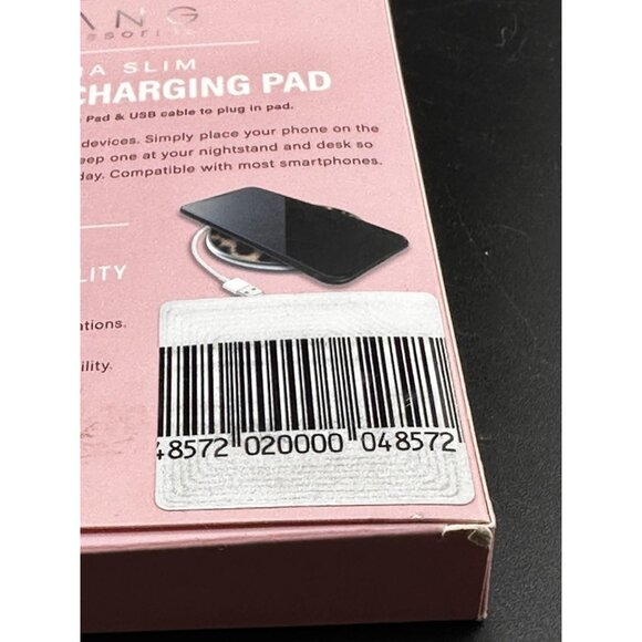 Hang Accessories Ultra Slim Wireless Charging Pad New Box Damage iPhone Android - Picture 6 of 11